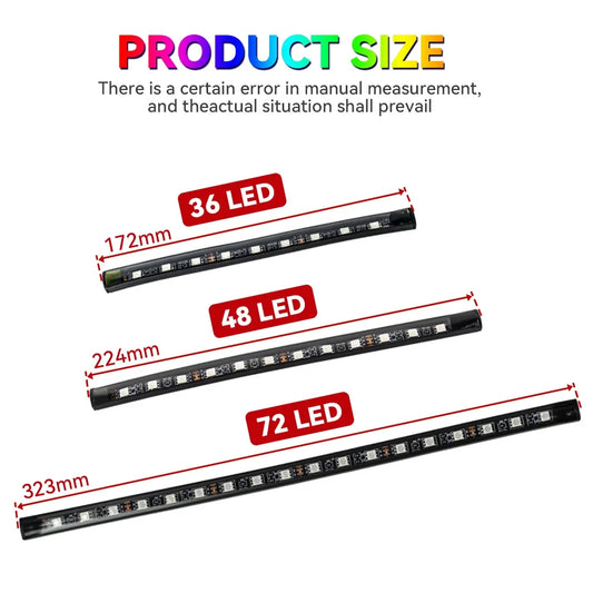Neon 36 48 72 LED