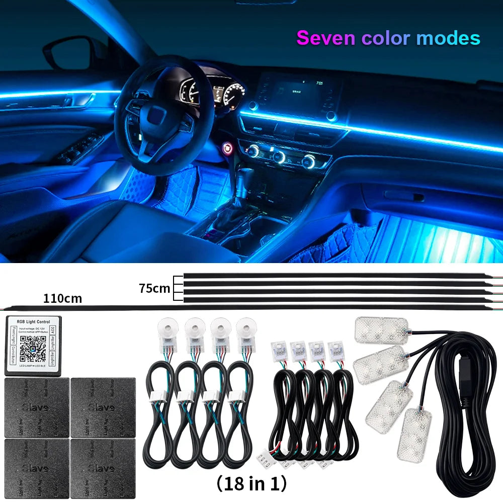 Acrylic Led Car Ambient Light