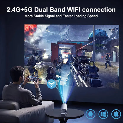 1080P Projector with Speaker