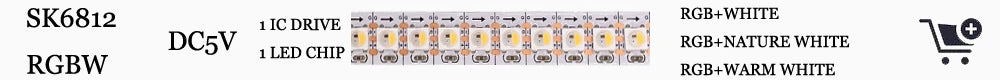 DC5V SK6812 RGBW