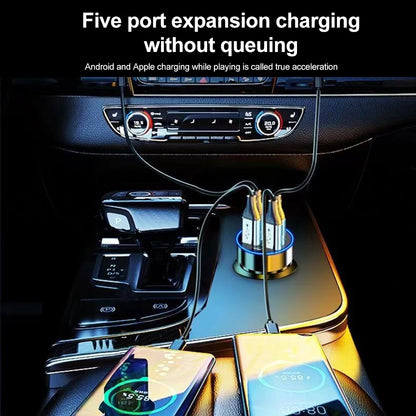 66-250W PD Car Charger QC3.0