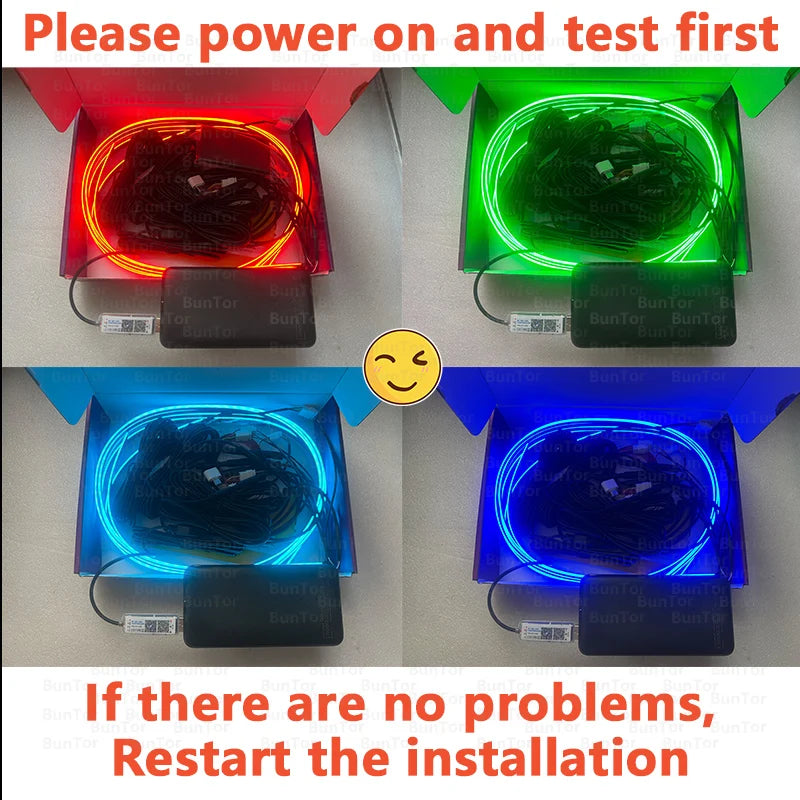 10/6/4/2/1 IN 1 Car Full RGB LED