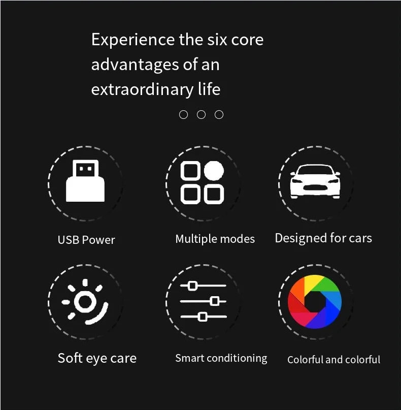 Automotive interior LED