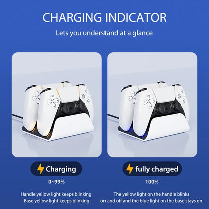 Fast Charging Dock for PS5 Controllers