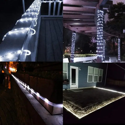 300LED Solar Rope Strip Lighting