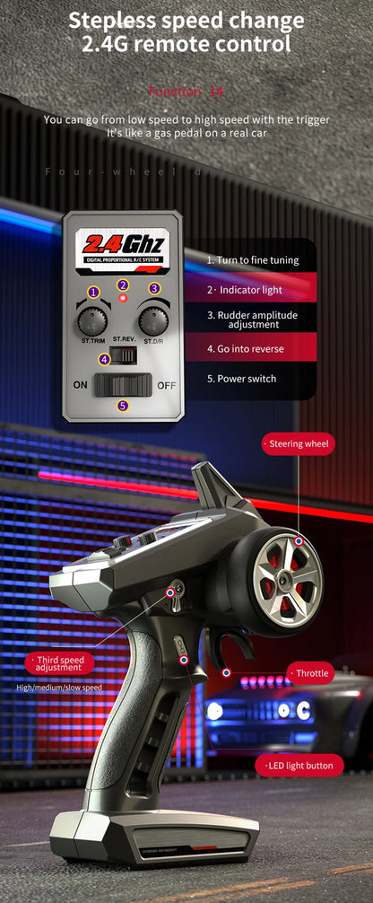 ZLL SG116 MAX/PRO 1:16 High Speed Drift Racing
