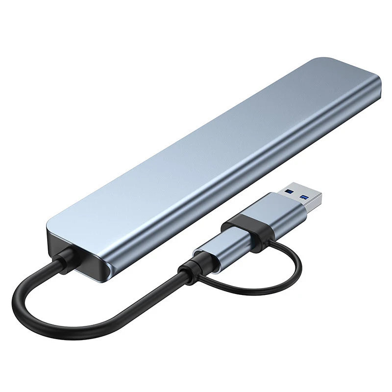 8 in 2 USB +Type C HUB Docking Station