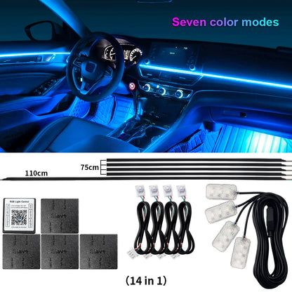 6/18/22 in 1 Led Car Ambient Lights