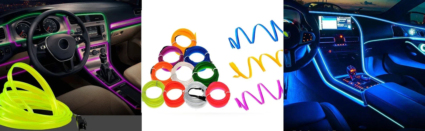 New 1/3/5M LED Car Interior