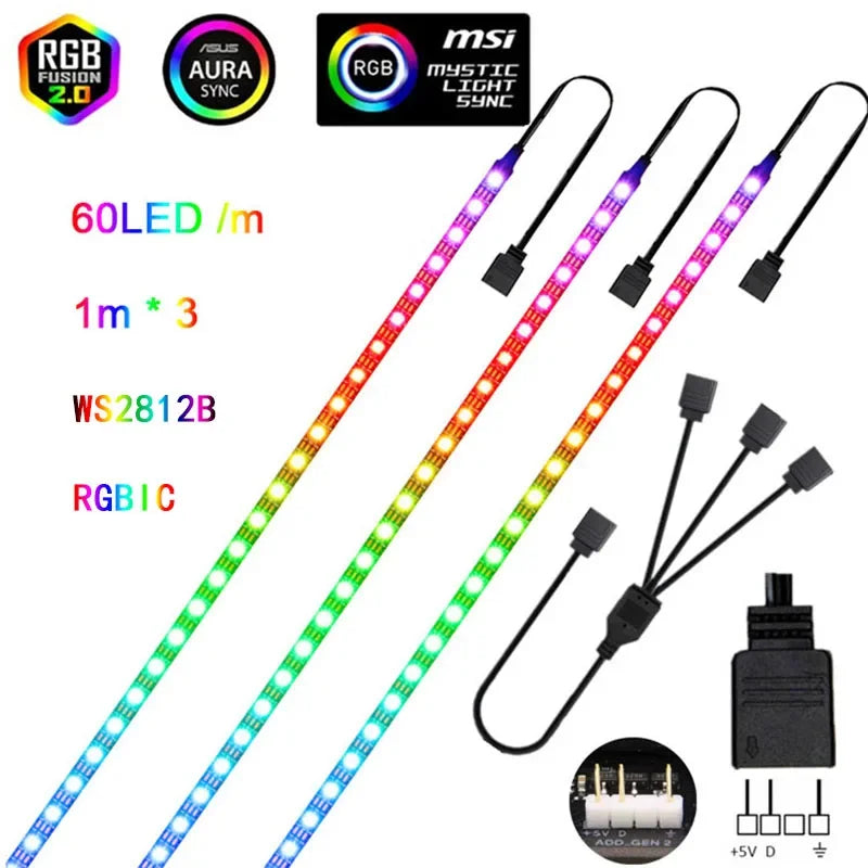 Addressable Rainbow PC Digital WS2812b LED
