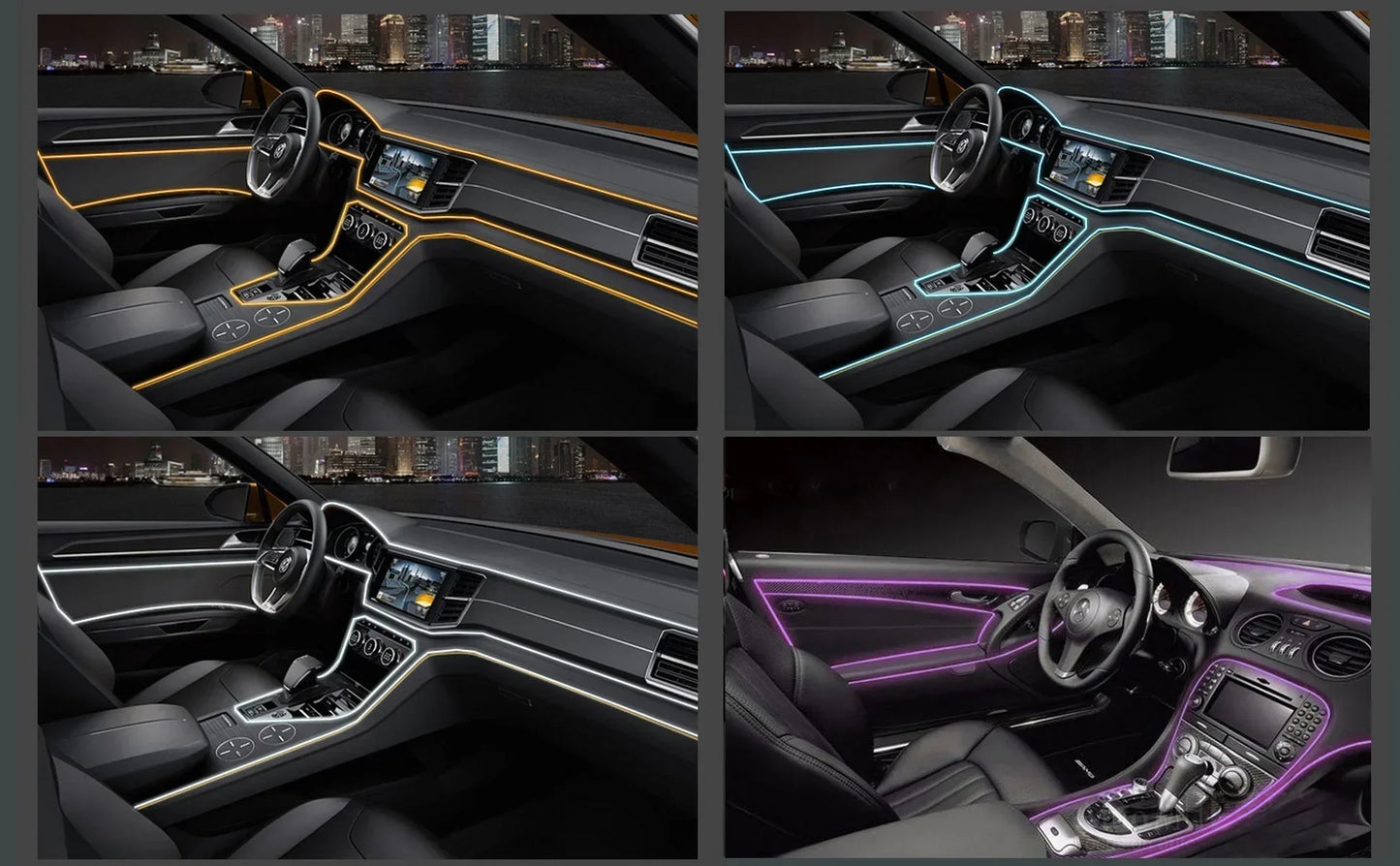 New 1/3/5M LED Car Interior
