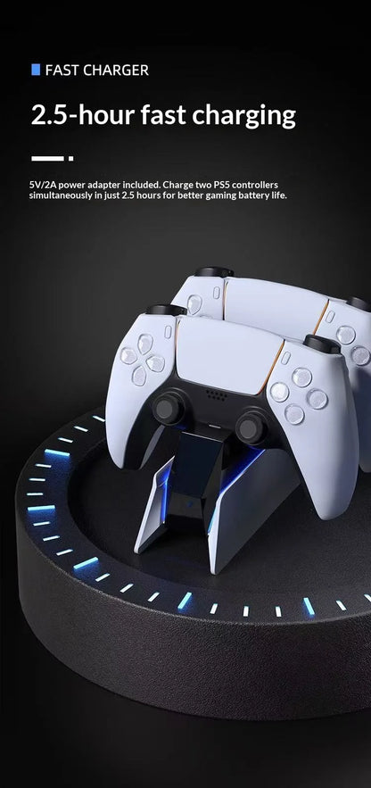 For PS5 Type-C DualSense Charging Station