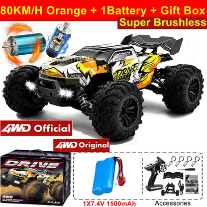 4x4 Off Road Remote Control High Speed Drift Racing Truck Toy for Adults
