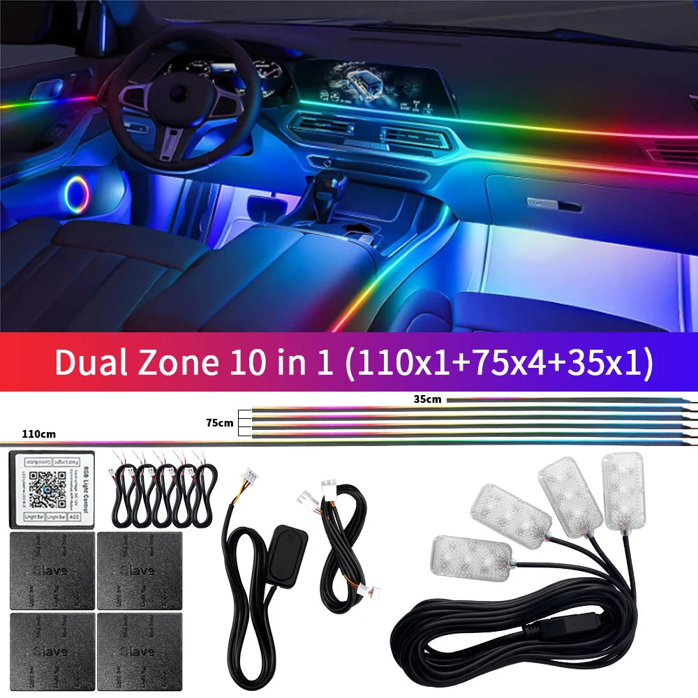 6/18/22 in 1 Led Car Ambient Lights