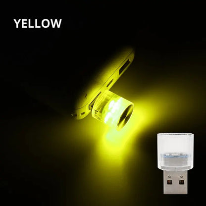 Car Mini USB LED Ambient Light