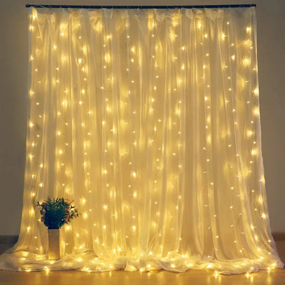 Curtain Garland on The Window