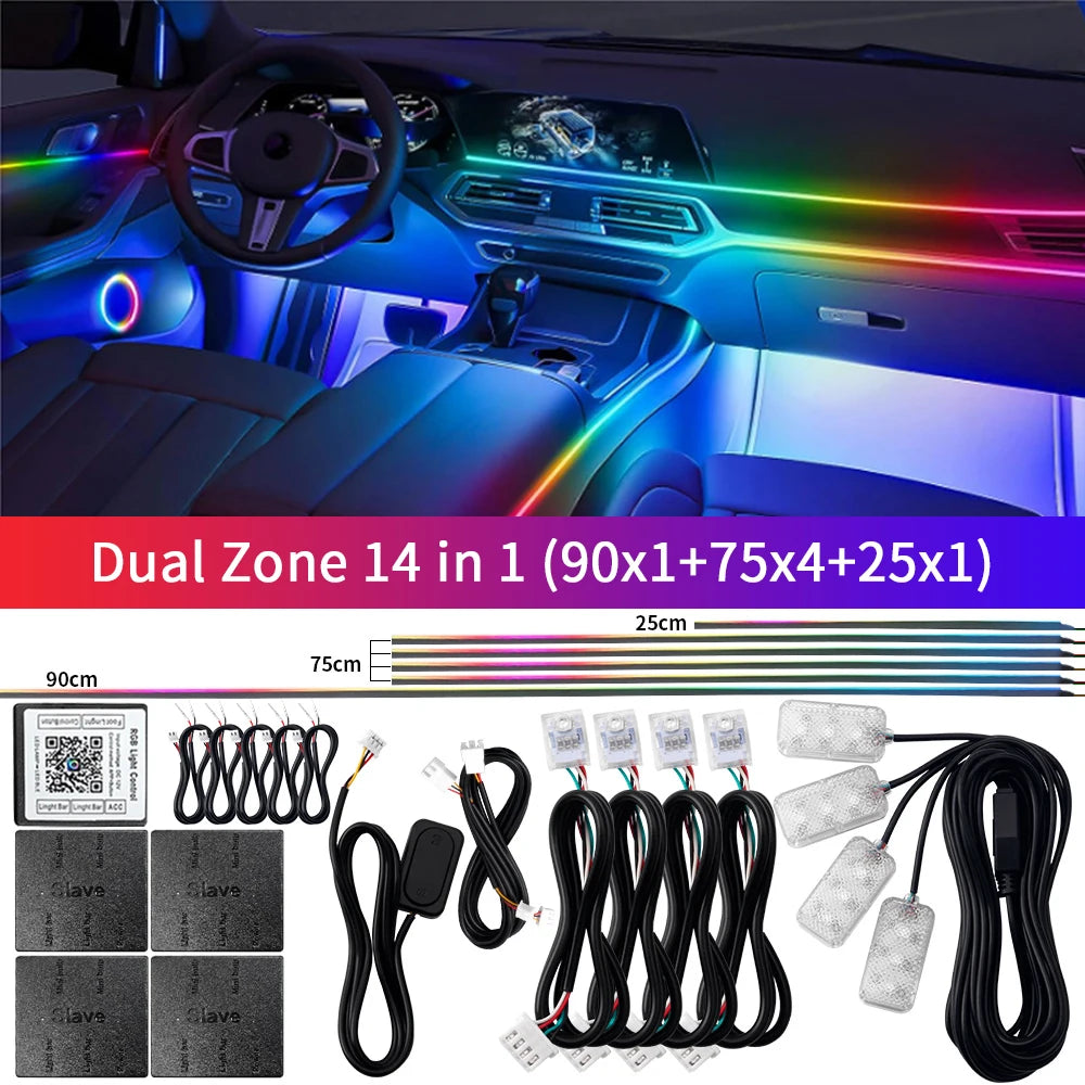 6/18/22 in 1 Led Car Ambient Lights