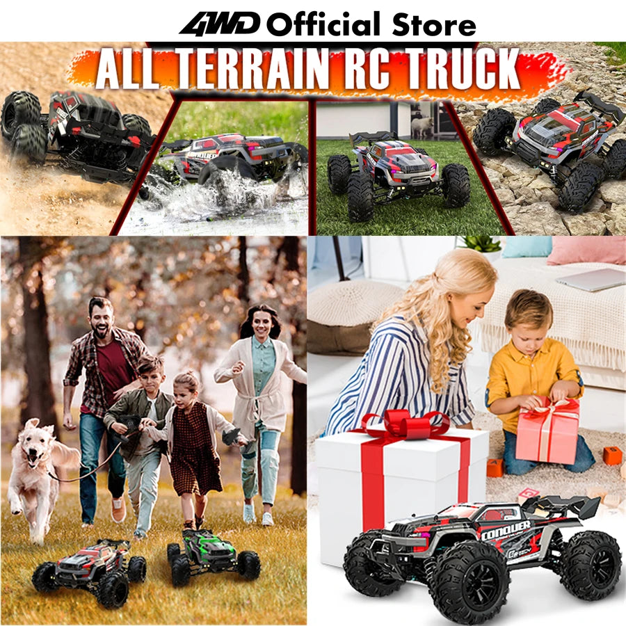 4x4 Off Road Remote Control High Speed Drift Racing Truck Toy for Adults