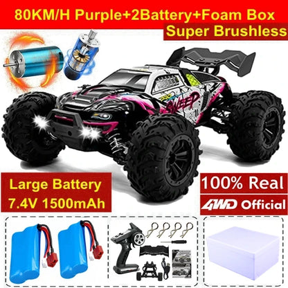 4x4 Off Road Remote Control High Speed Drift Racing Truck Toy for Adults