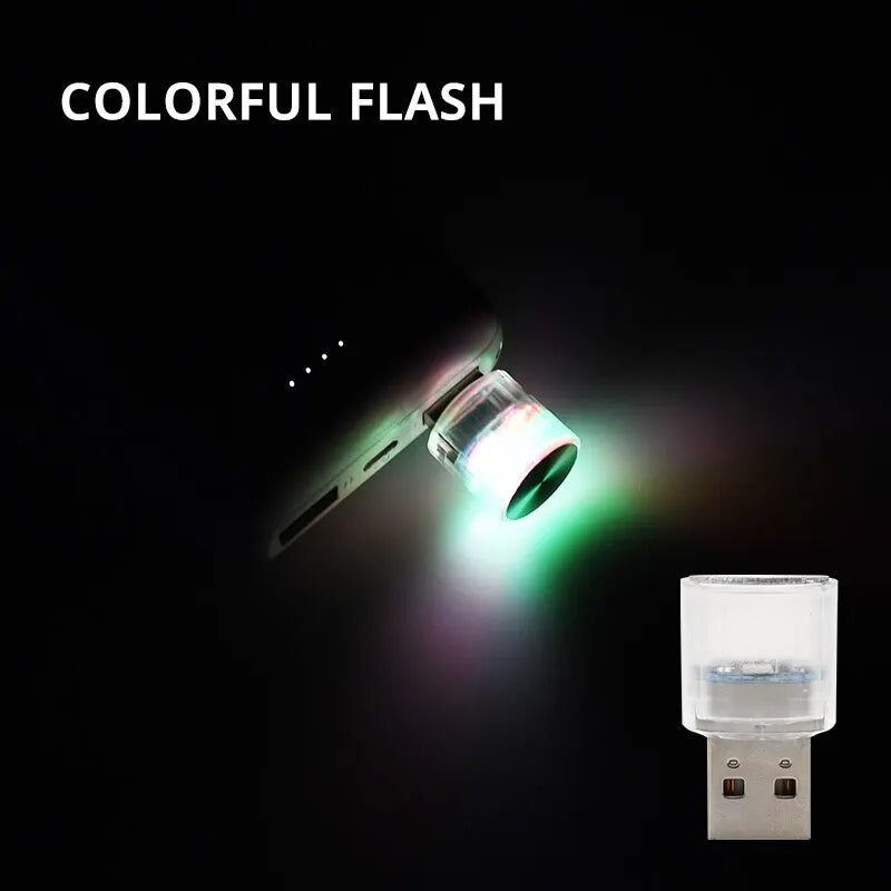 Car Mini USB LED Ambient Light