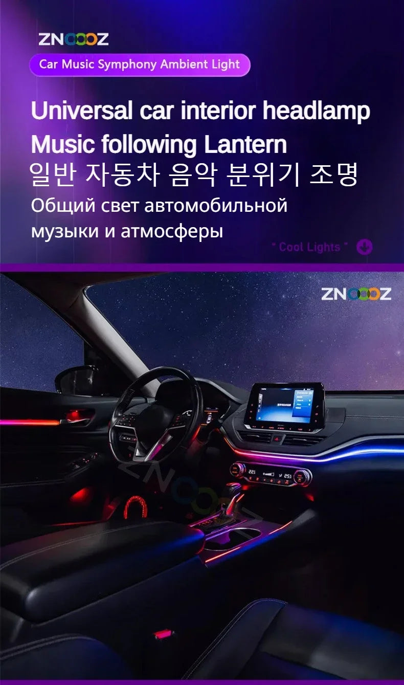 RGB 22 in 1 Car Interior
