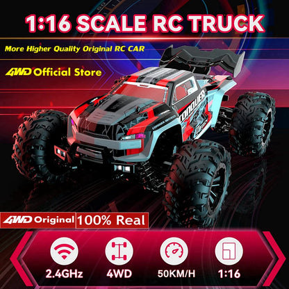 4x4 Off Road Remote Control High Speed Drift Racing Truck Toy for Adults