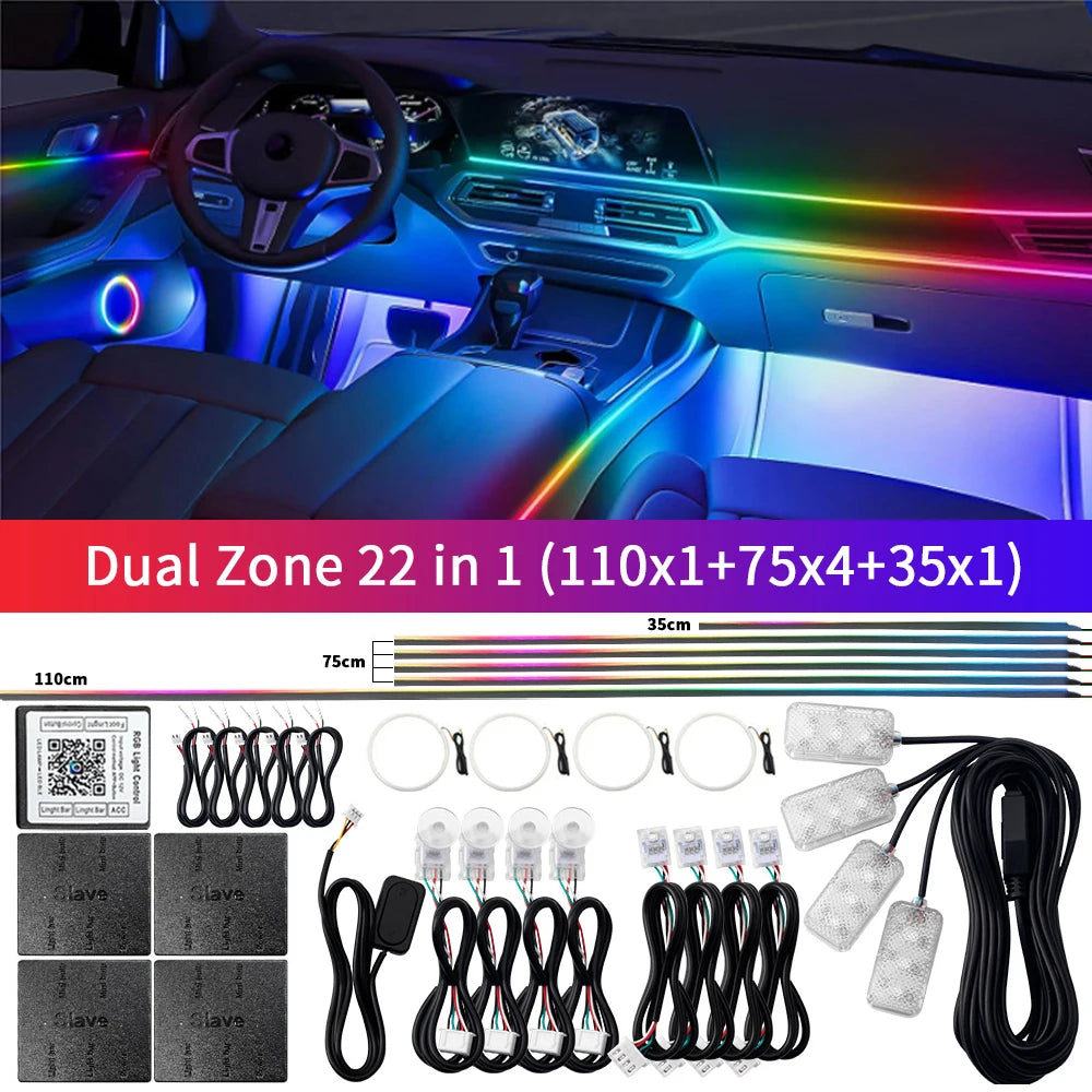 6/18/22 in 1 Led Car Ambient Lights