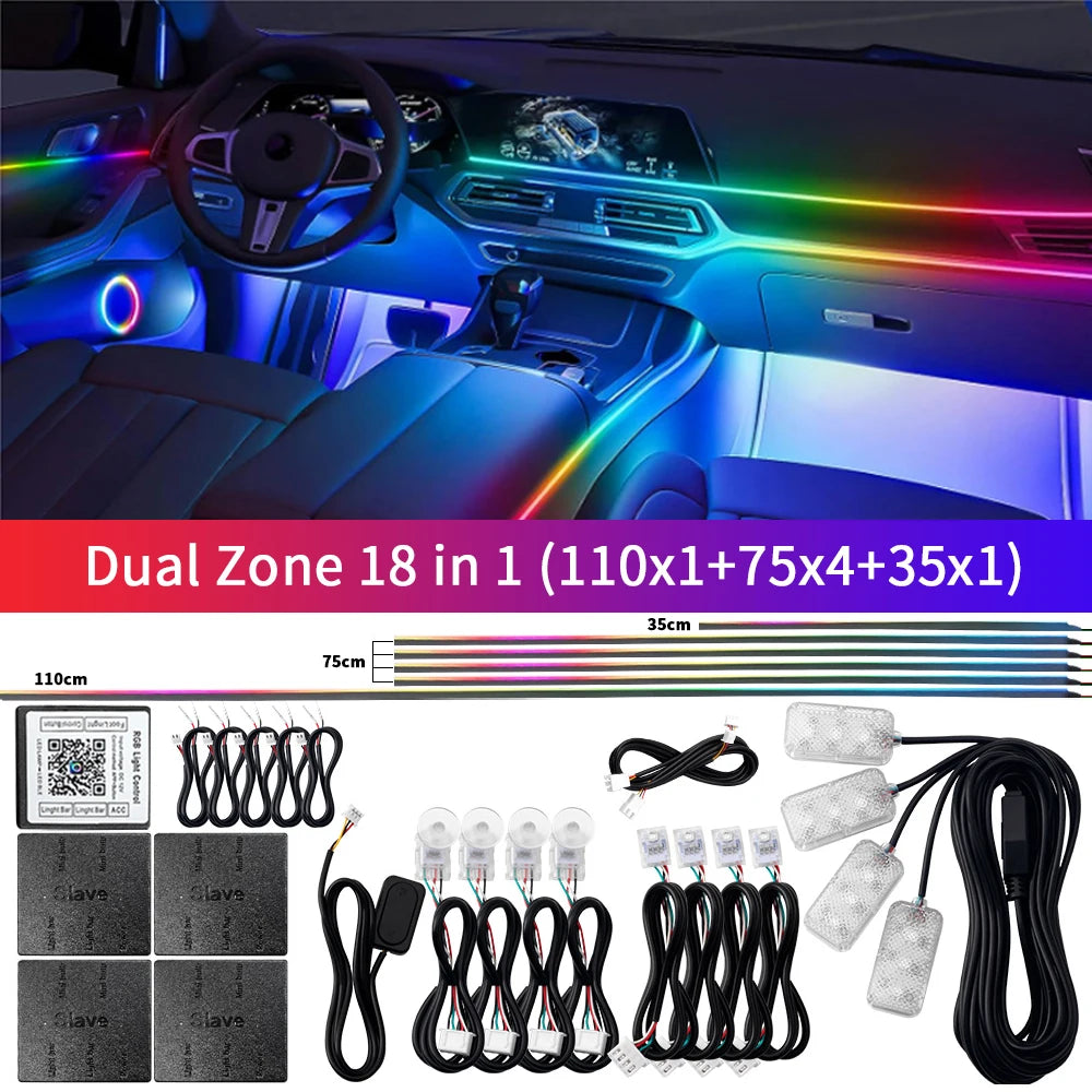 6/18/22 in 1 Led Car Ambient Lights