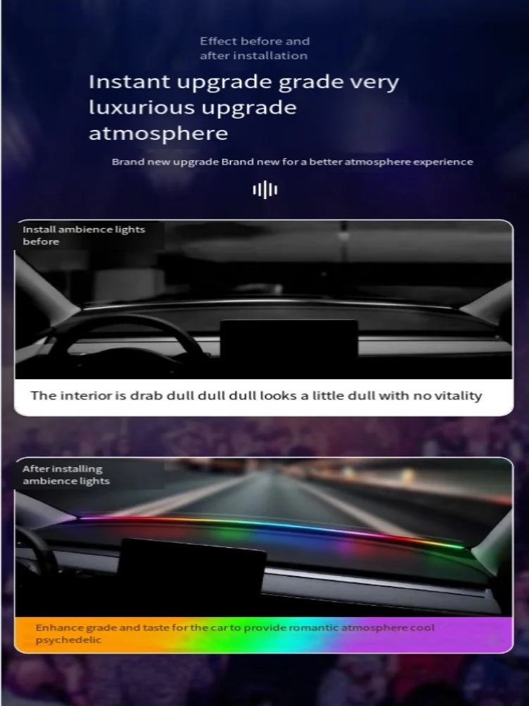 Automotive interior LED