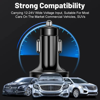66-250W PD Car Charger QC3.0
