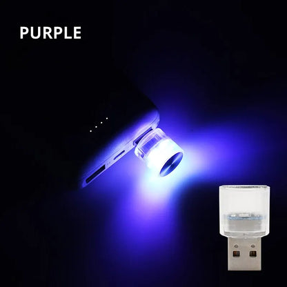 Car Mini USB LED Ambient Light
