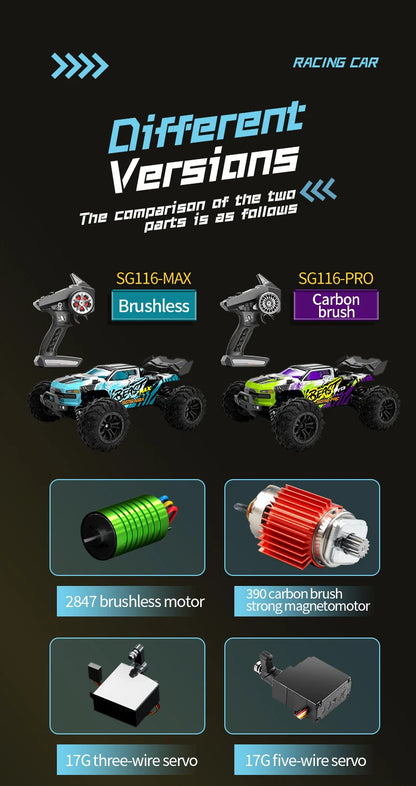 ZLL SG116 MAX/PRO 1:16 High Speed Drift Racing