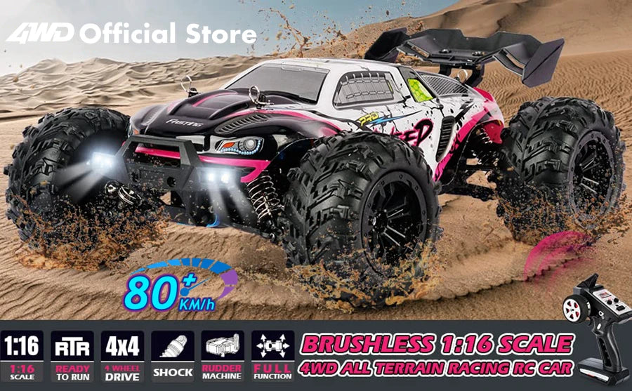 4x4 Off Road Remote Control High Speed Drift Racing Truck Toy for Adults