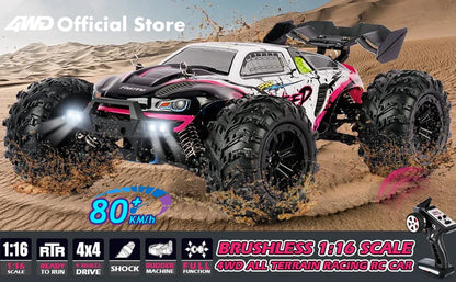 4x4 Off Road Remote Control High Speed Drift Racing Truck Toy for Adults
