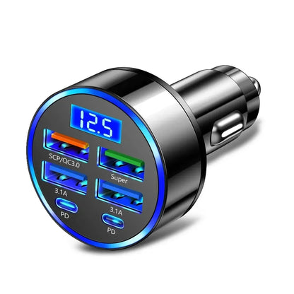 66-250W PD Car Charger QC3.0