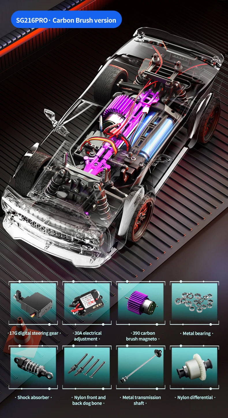 ZLL SG116 MAX/PRO 1:16 High Speed Drift Racing