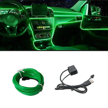 5M Car Environment El Wire LED