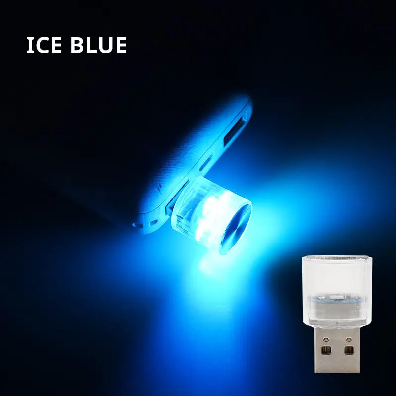 Car Mini USB LED Ambient Light