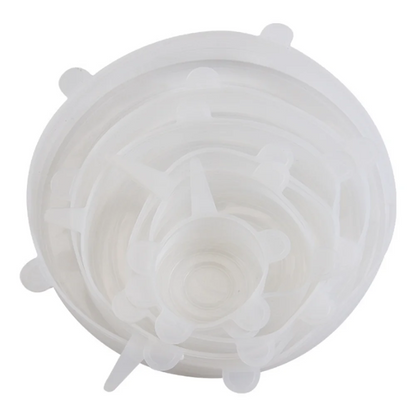 6Pcs Food Grade Silicone Preservation Cover