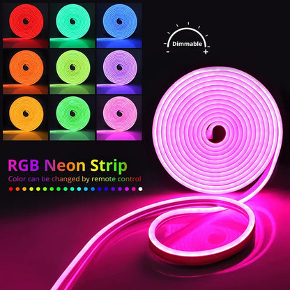 Neon LED Strip Lights 5V 84LEDs/M