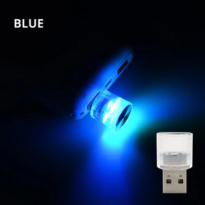 Car Mini USB LED Ambient Light