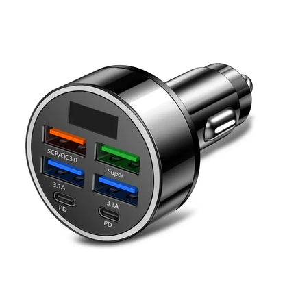 66-250W PD Car Charger QC3.0