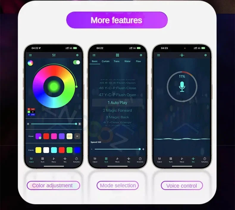 RGB 22 in 1 Car Interior