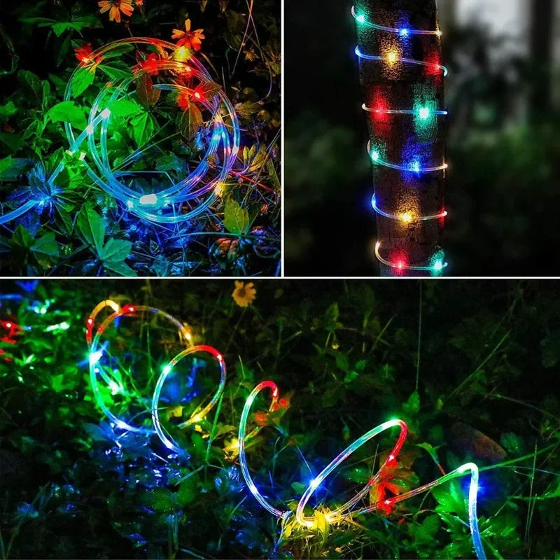300LED Solar Rope Strip Lighting