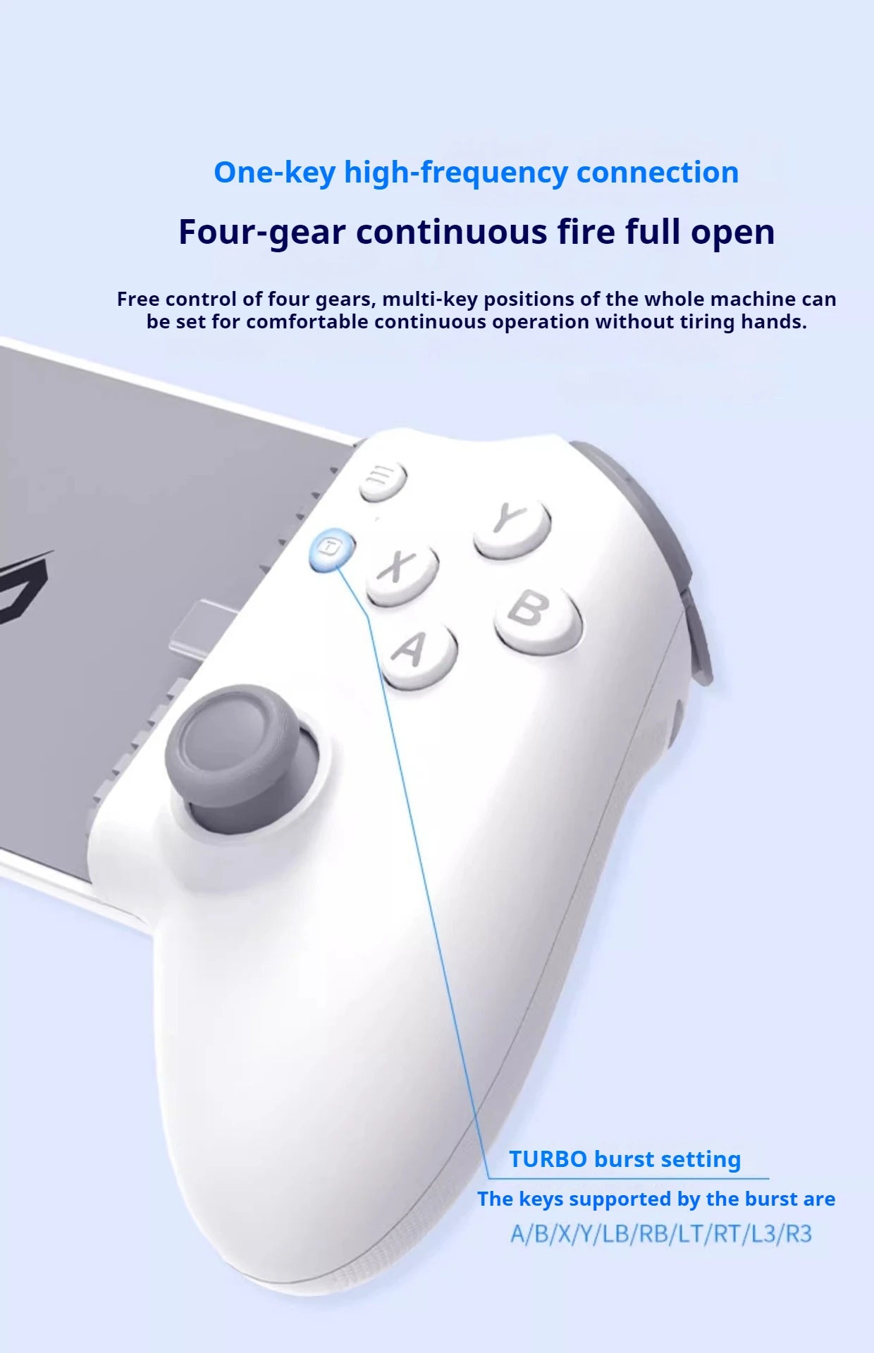 Gamepad Gaming Control For Mobile Android Cell Phone