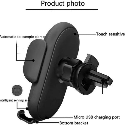 Intelligent Wireless Car Charger Mount