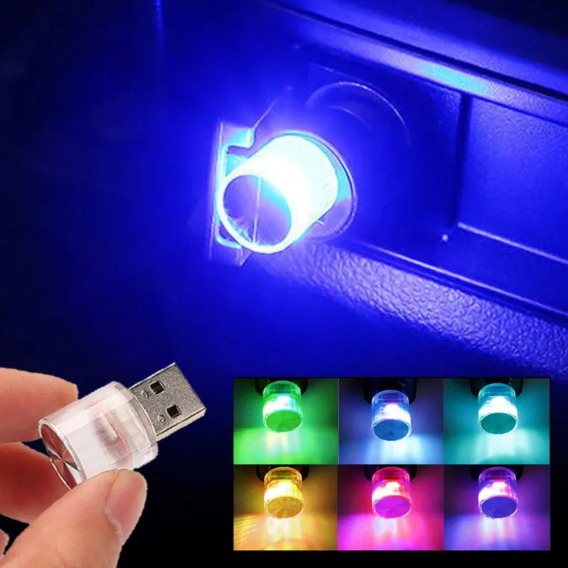 Car Mini USB LED Ambient Light