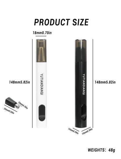 2 In 1 Electric Portable Ear And Nose Hair Trimmer