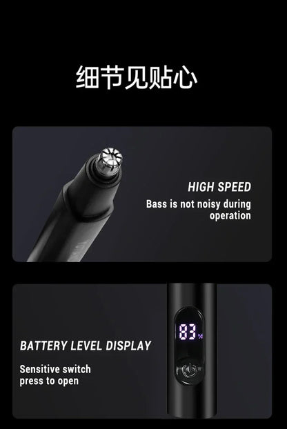 2 In 1 Electric Portable Ear And Nose Hair Trimmer