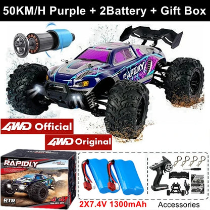 4x4 Off Road Remote Control High Speed Drift Racing Truck Toy for Adults